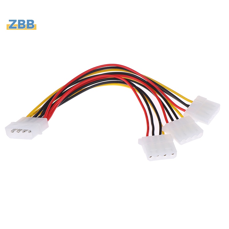 Zbb> สายเคเบิลอะแดปเตอร์พาวเวอร์ซัพพลาย 4 Pin IDE 1-to-3 Molex IDE ...