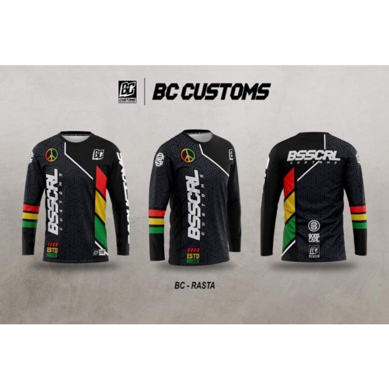 rasta cycling jersey