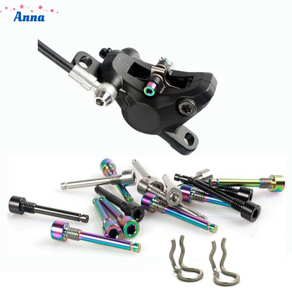 anna-bike-brake-bolt-gold-titanium-color-black-screw-titanium-alloy-brand-new