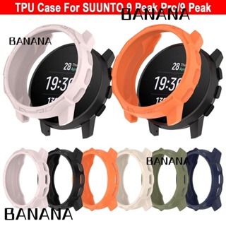 Banana1 ฝาครอบสมาร์ทวอทช์ TPU ป้องกันหน้าจอ สําหรับ SUUNTO 9 Peak /9 Peak