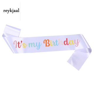 Reykjaal_my It My Birthday ที่คาดผม ปรับได้ ใช้ซ้ําได้ สําหรับฉลองวันเกิด