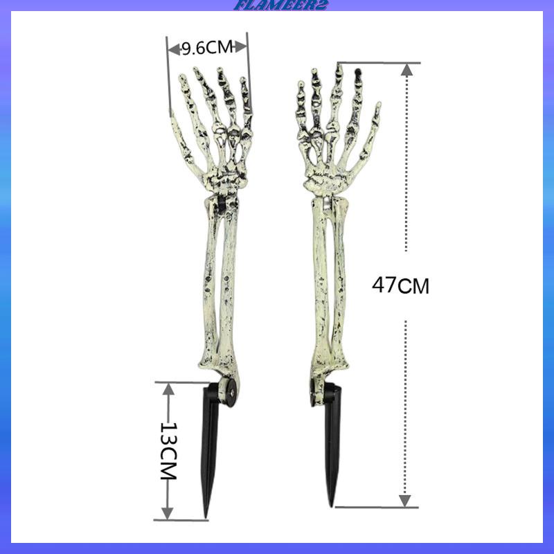 flameer2-อุปกรณ์ประกอบฉาก-แขนโครงกระดูก-อเนกประสงค์-สําหรับตกแต่งฮาโลวีน