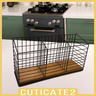 [Cuticate2] ตะกร้าเก็บแคปซูลกาแฟ โลหะ สไตล์โมเดิร์น พร้อมฐานไม้ สําหรับห้องน้ํา ห้องนั่งเล่น ออฟฟิศ