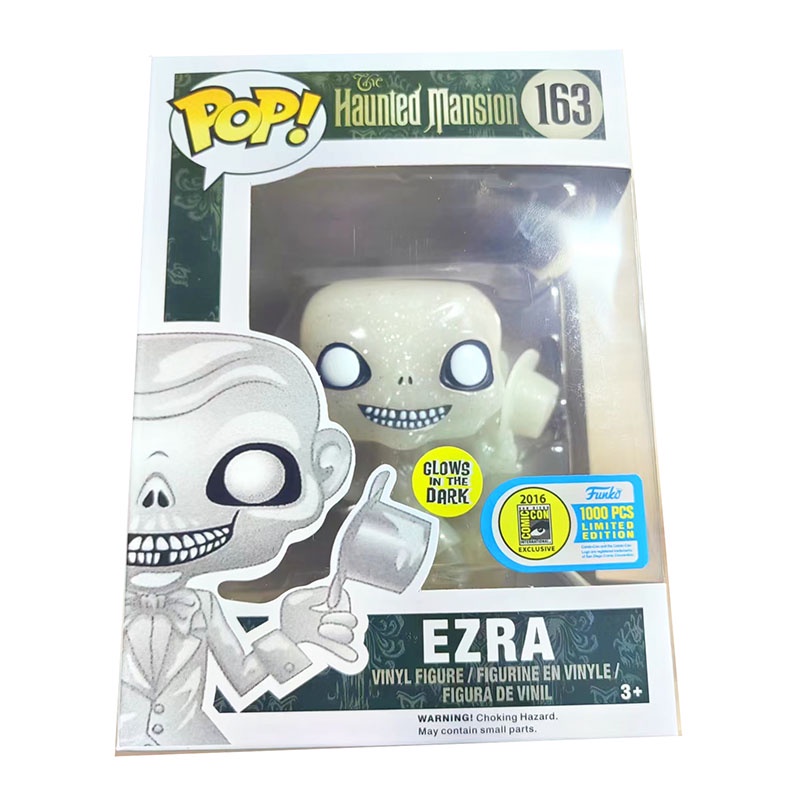 โมเดลฟิกเกอร์-funko-pop-haunteo-mansion-ezra-163-gus-162-phineas-164-ของเล่นสําหรับเด็ก