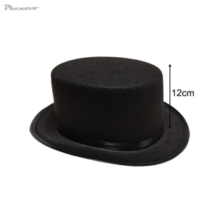 [Colaxi1] หมวกผ้าสักหลาด พร้อมผ้าซาติน อย่างเป็นทางการ สําหรับปาร์ตี้