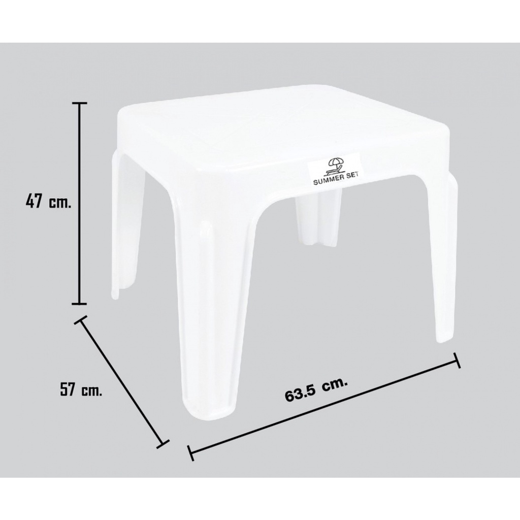 big-hot-summer-set-โต๊ะพลาสติก-รุ่นแฟนซี-ft-227-a-สีขาว-สินค้าขายดี