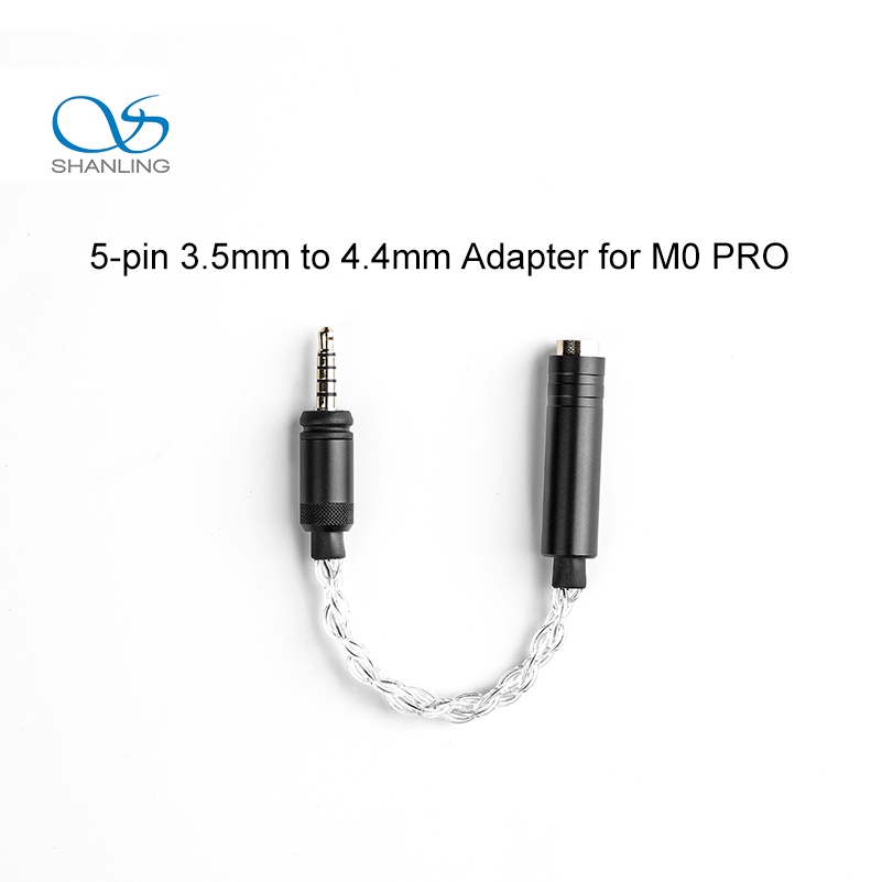SHANLING 5-pin 3.5mm to 4.4mm Adapter Cable for M0 PRO MP3 Players ...