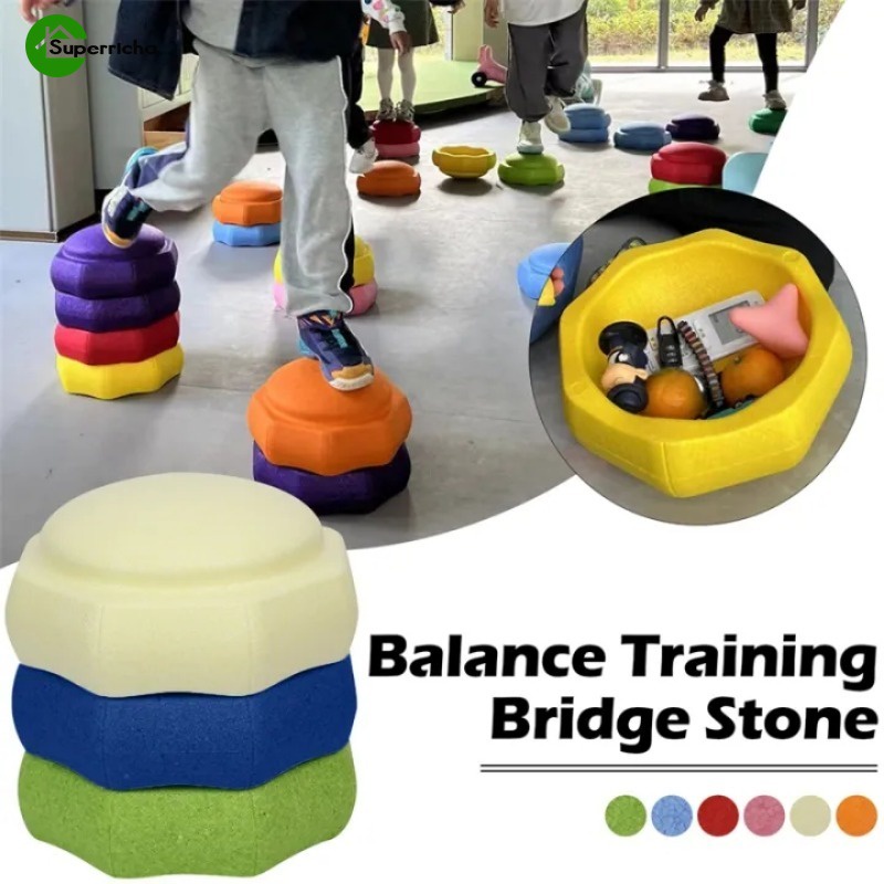 Epp Rainbow River Crossing Stone / Vestibular Balance Sensory Training