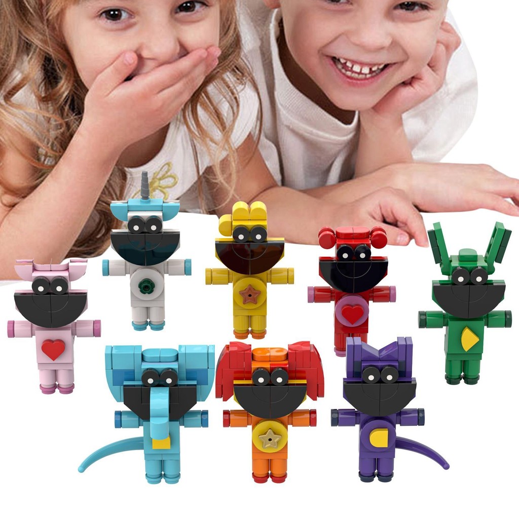 Poppy Playtime Mini Building Blocks มินิอะนิเมะFigurines Building Block ...