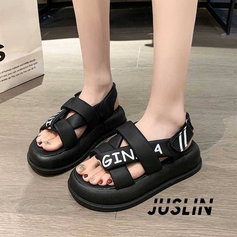 juslin-รองเท้าแตะผู้หญิง-ส้นแบน-ใส่สบาย-สไตล์เกาหลี-รองเท้าแฟชั่น-2023-ใหม่-สบาย-พิเศษ-fashion-สไตล์เกาหลี-b98g0i1-37z230910