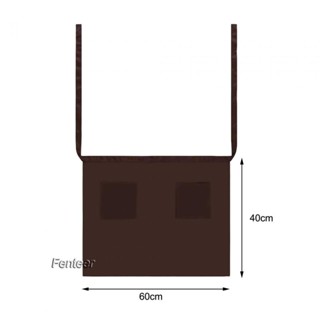 [Fenteer] ผ้ากันเปื้อนเซิร์ฟเวอร์ ผ้ากันเปื้อนทําอาหาร ล้างทําความสะอาดได้ สําหรับผู้ใหญ่ บาริสต้า