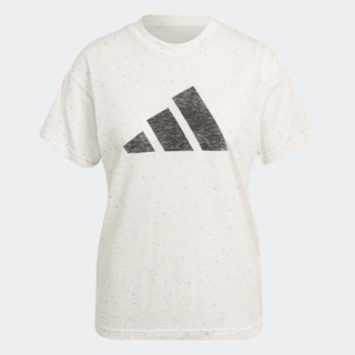 adidas ไลฟ์สไตล์ เสื้อยืด Future Icons Winners 3.0 ผู้หญิง สีขาว HE1701