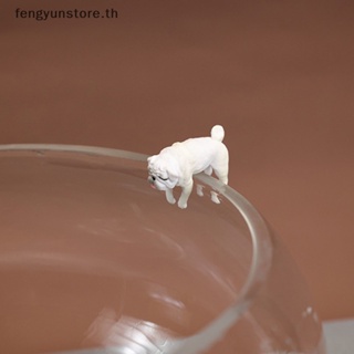 Yunstore จี้ตุ๊กตาสุนัขปีนเขา PVC สร้างสรรค์ สําหรับประดับตู้ปลา TH