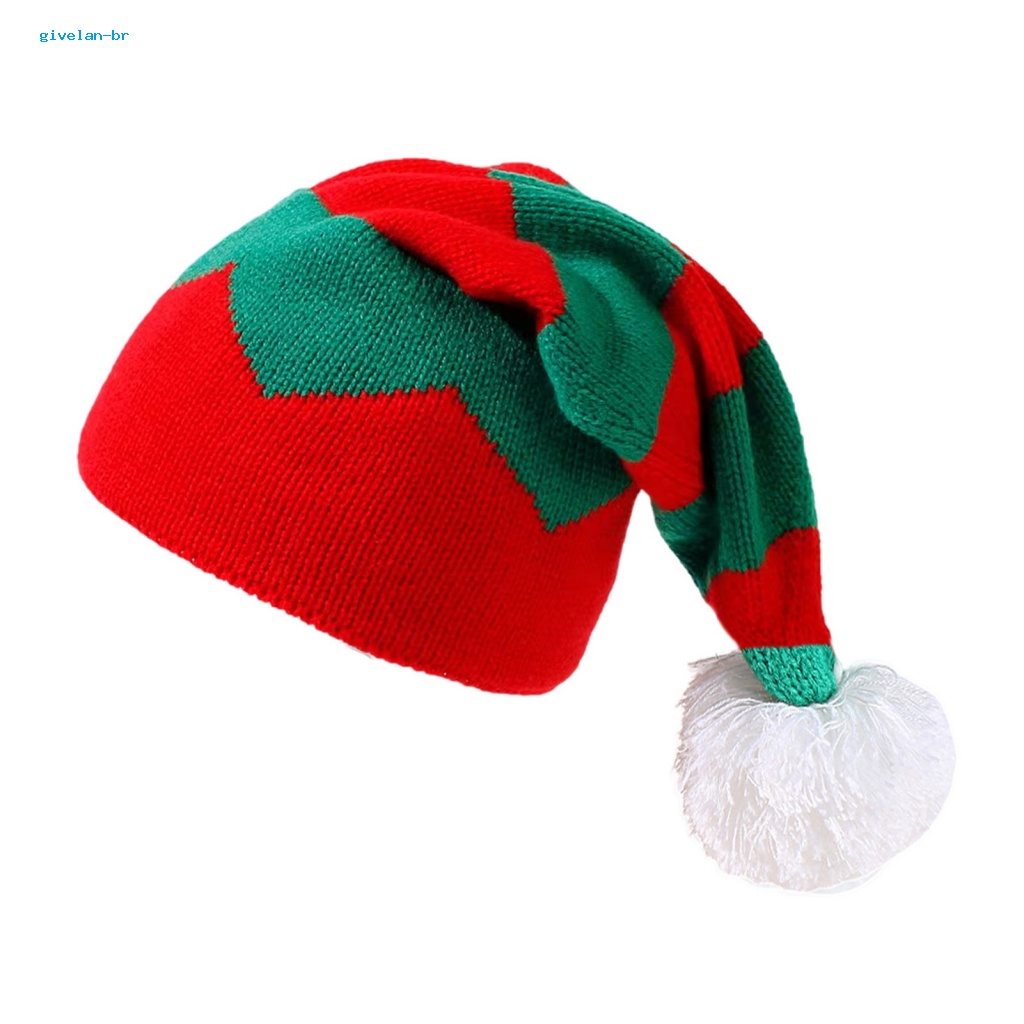 givelan-หมวกซานต้า-ผ้ากํามะหยี่ขนนิ่ม-ยืดหยุ่น-อบอุ่น-หลากสี-เหมาะกับเทศกาลคริสต์มาส-ปีใหม่-สําหรับเด็ก