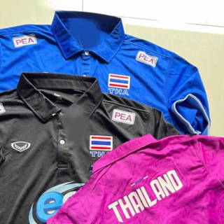 เสื้อโปโลวอลเลย์บอลทีมชาติไทย THAILAND NATIONAL VOLLEYBALL TEAM COLLECTION 2023 รหัส 23-199