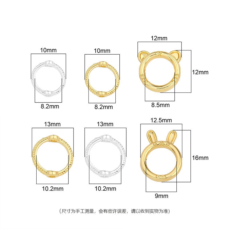 แหวนลูกปัดทองแดง-ทอง-18k-ประดับไข่มุก-แฮนด์เมด-diy-อุปกรณ์เสริม-สําหรับทําเครื่องประดับ-ต่างหู-แหวน