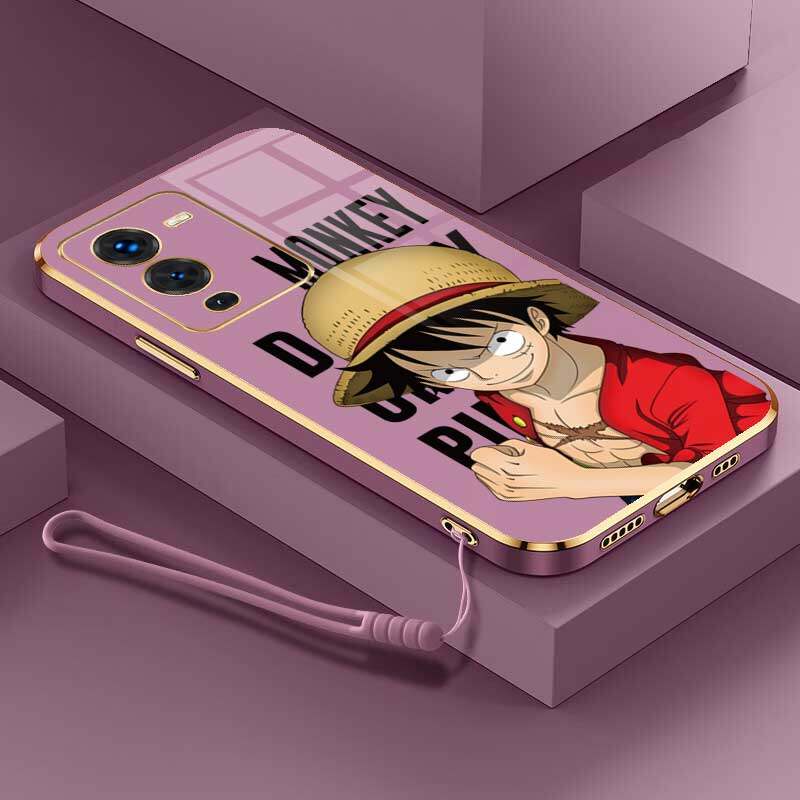 เคสโทรศัพท์มือถือ-ซิลิโคนนิ่ม-ป้องกันกล้อง-ลายการ์ตูนลูฟี่-onepiece-หรูหรา-พร้อมสายคล้อง-สําหรับ-vivo-v25-pro-5g-vivo-s15-pro