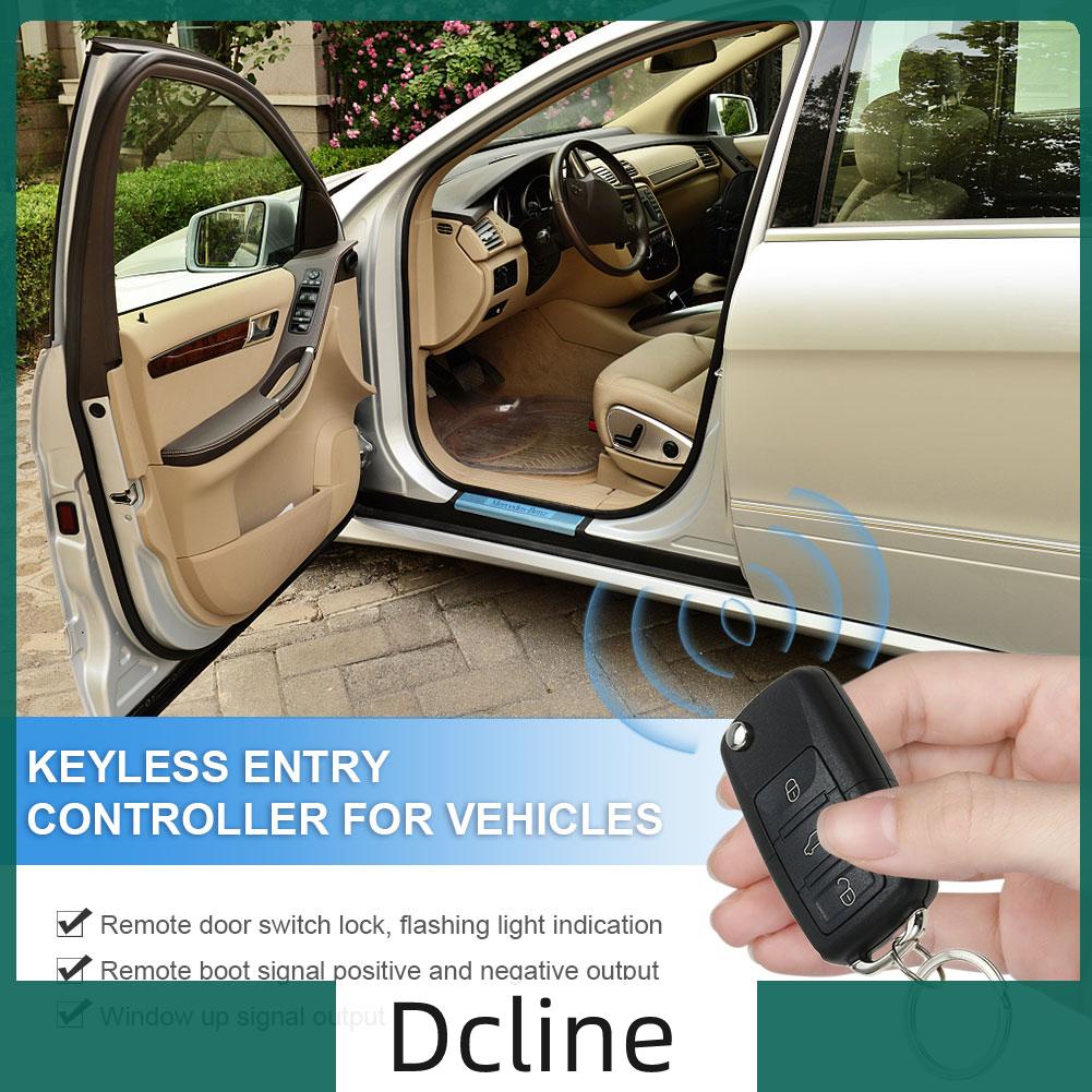 dcline-th-ชุดรีโมตเซ็นทรัลล็อครถยนต์-ระบบรักษาความปลอดภัย-433-92mhz