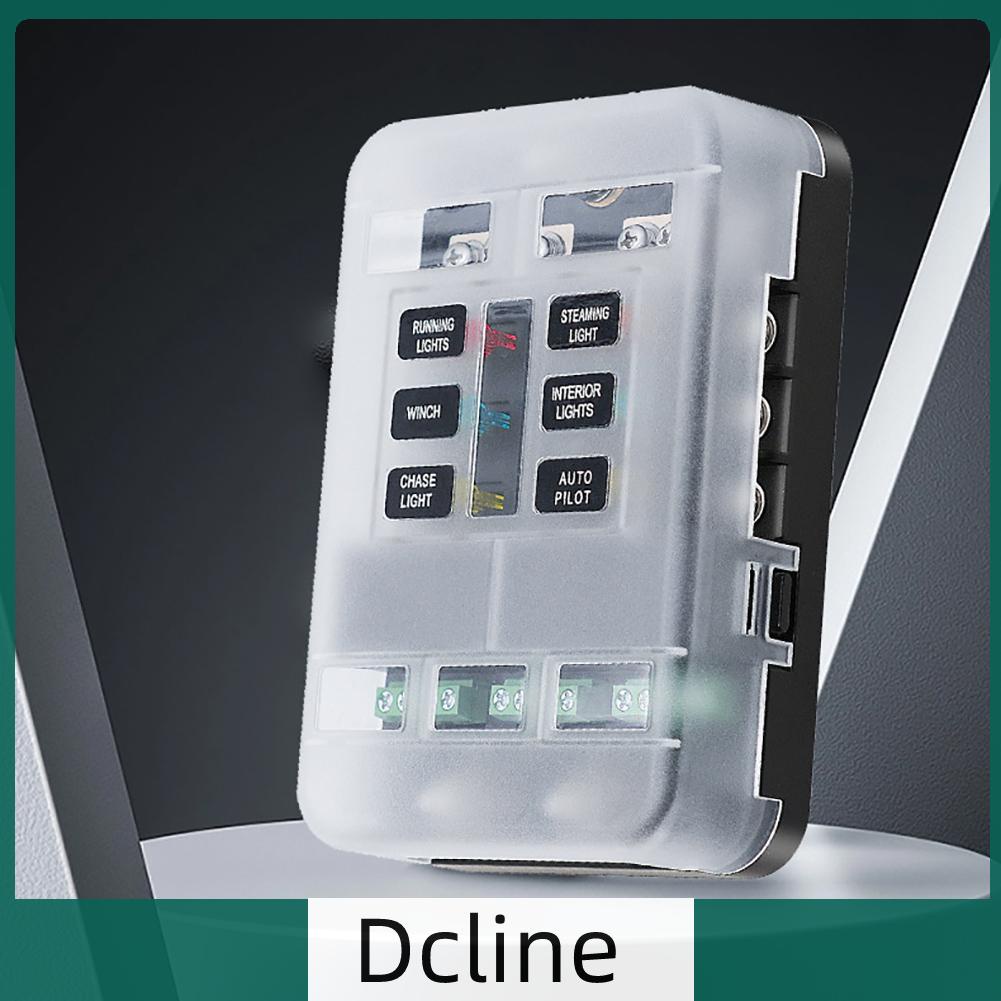 dcline-th-กล่องฟิวส์-6-ทาง-10v-24v-สําหรับรถยนต์-รถบรรทุก-เรือ