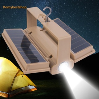[Domybestshop.th] ไฟฉายฉุกเฉิน พลังงานแสงอาทิตย์ XPE 480LM LED Type-C ชาร์จ USB สําหรับตั้งแคมป์