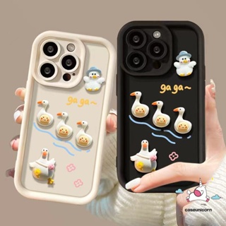 เคสมือถือ แบบนิ่ม ลายการ์ตูนเป็ด 3D สําหรับ Realme C55 C51 C53 C11 6i 5i 5s 7i 5 C35 C17 C25 C20A C15 C20 C21 C25Y C12 C30 C33 C31 C21Y Narzo N53 20 50A