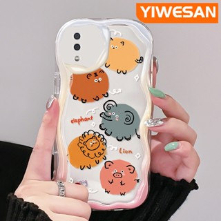 เคสโทรศัพท์มือถือ ซิลิโคนใส กันกระแทก ลายการ์ตูนสวนสัตว์น่ารัก สีสันสดใส สําหรับ Samsung galaxy A11 M11 A10