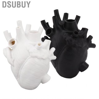 Dsubuy Planter Pot  Heart Shaped Vase Creative Modern for Bedroom Desktop Wedding