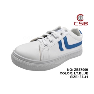 CSB รองเท้าผ้าใบแฟชั่น ZB67009 ผ้าใบผู้หญิง หน้าเท้ากว้าง -2 ไซส์