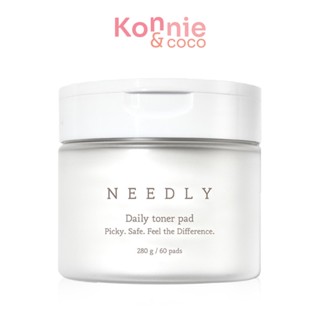 NEEDLY Daily Toner Pad นีดลี่ แผ่นเช็ดทำความสะอาดผิวหน้า.