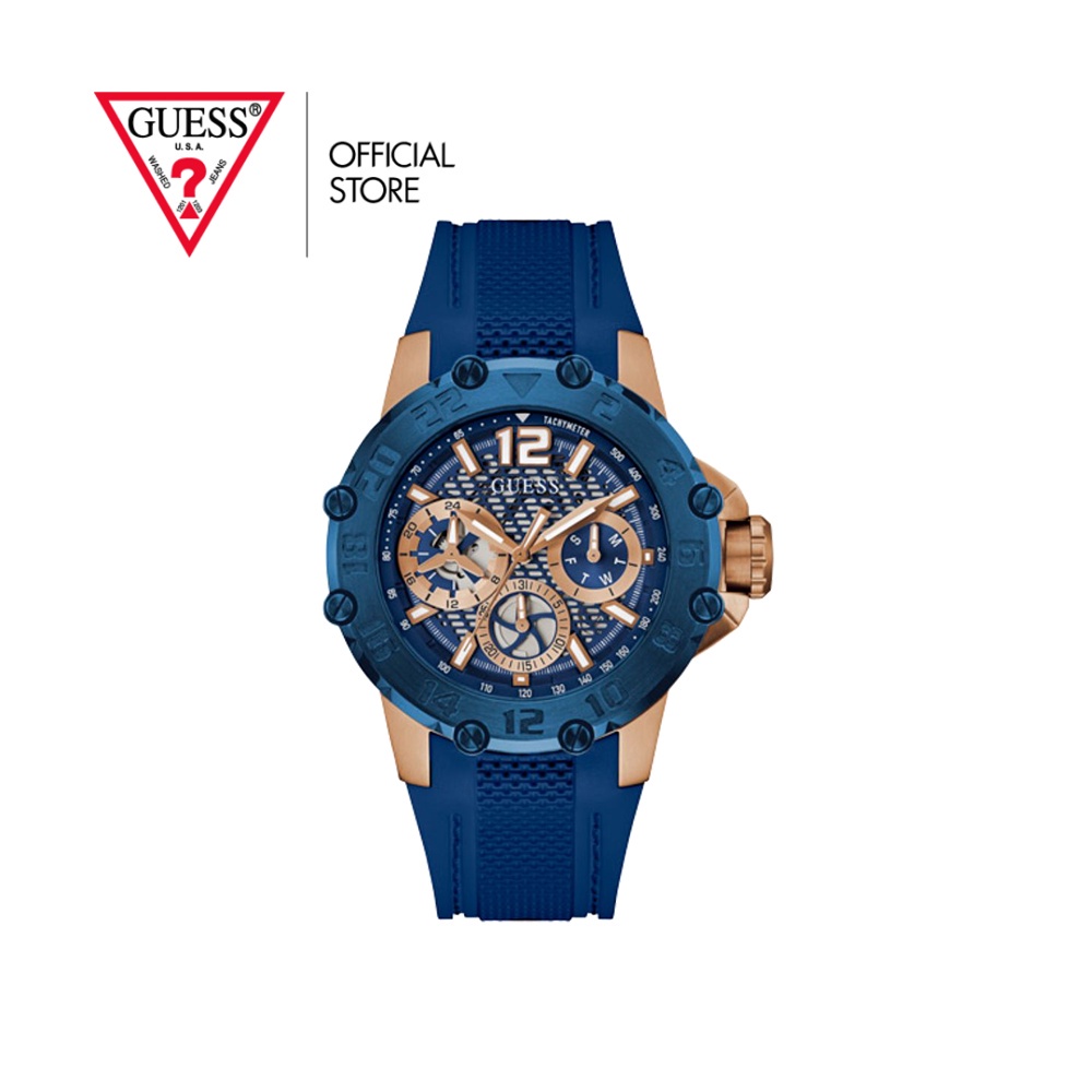 GUESS นาฬิกาข้อมือ รุ่น CONTENDER GW0640G3 สีน้ำเงิน | Shopee Thailand
