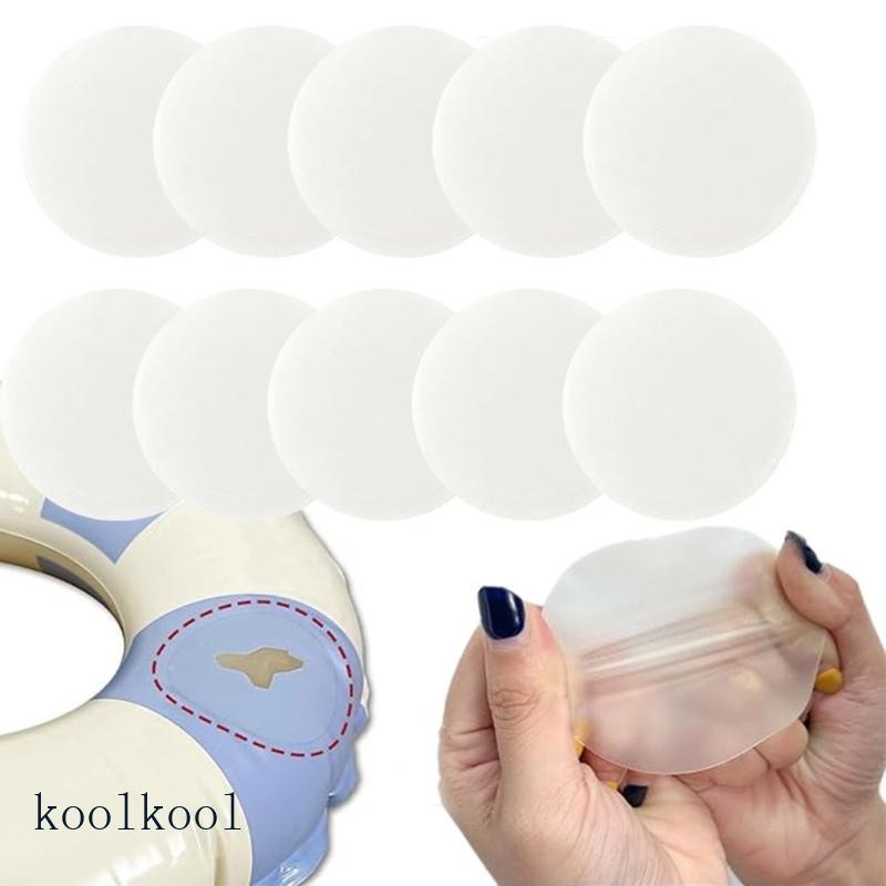Kool 5 10 ชิ้น TPU Inflatable แพทช์ชุดซ่อม Self กาวสระว่ายน้ําแพทช์แพ ...