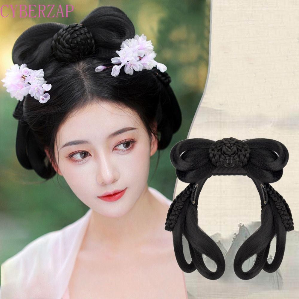 Cyberzap Hanfu วิกผมแถบคาดศีรษะคุณภาพสูงที่มองไม่เห็น DIY ทุกวันสไตล์ ...