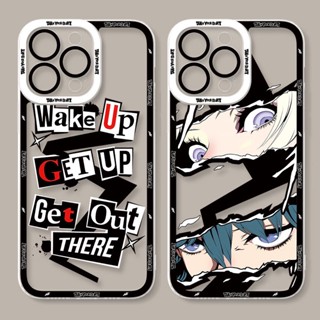 เคสโทรศัพท์มือถือนิ่ม แบบใส ลายเกม Persona น่ารัก สําหรับ case xiaomi 11T 12 Lite POCO M5 F5 M4 M3 F4 X3 NFC F3 Redmi 13T 11A 12C 10C 10A 9A 9C 9T Note 12 5G 8 9 9S 10 10S 11S 11 Pro