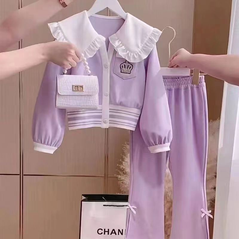 girls-time-suit-foreign-style-spring-suit-2023-online-celebrity-new-childrens-sports-fragrant-style-leisure-two-piece-set