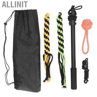 Allinit Flirt Pole Toy Multipurpose Retractable Training Interactive Tua