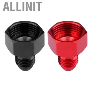 Allinit Fuel Oil Fitting Adapter  Aluminum Alloy Female AN10 to AN6 Male Flare Reducer Line Hose