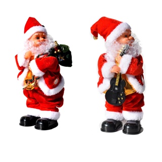 [CSS] ตุ๊กตาซานตาคลอสไฟฟ้า พลาสติก ทนทาน สําหรับตกแต่งบ้าน คริสต์มาส