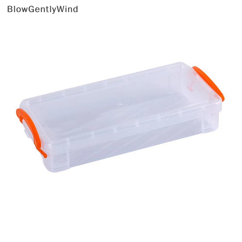 blowgentlywind-กล่องดินสอพลาสติกใส-ความจุขนาดใหญ่-1-ชิ้น-สําหรับโรงเรียน