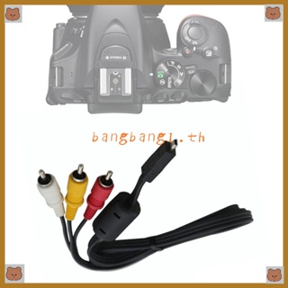Bang สายเคเบิล AV ทนทาน สําหรับกล้องบันทึกวิดีโอ D3200 D5200 D5300 P520 D7200 D3200 Vlogging