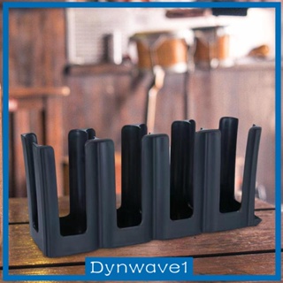 [Dynwave1] ที่วางแก้วกระดาษ 4 ช่อง สีดํา สําหรับห้องครัว โรงแรม ร้านชา กาแฟ นม บาร์