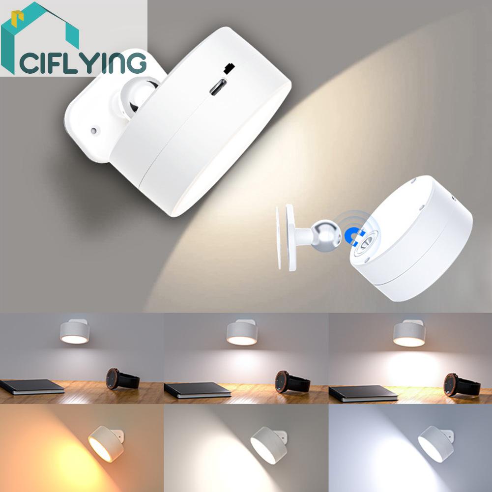 ciflys-th-โคมไฟกลางคืน-หรี่แสงได้-หมุนได้-360-องศา-สําหรับอ่านหนังสือ-ข้างเตียง