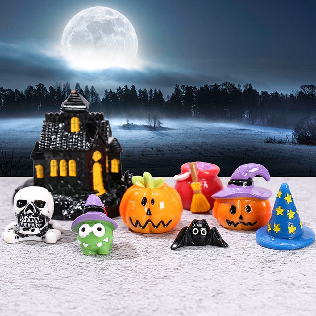 halloween-รูปปั้นการ์ตูนผี-ฟักทอง-ค้างคาว-ขนาดเล็ก-สร้างสรรค์-สําหรับตกแต่งบ้าน-เทศกาลฮาโลวีน