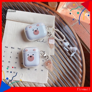 [FM] เคสหูฟังไร้สาย กันน้ํา กันรอยขีดข่วน กันกระแทก ลายการ์ตูนน่ารัก สําหรับ AirPods 1 2 Pro