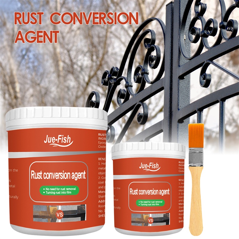 300g-rust-renovator-สารเปลี่ยนสนิม-ตัวแปลงกำจัดสนิม-สีน้ำเมทัลลิก-น้ำยากำจัดสนิมโลหะที่ใช้น้ำ-พร้อมแปรง