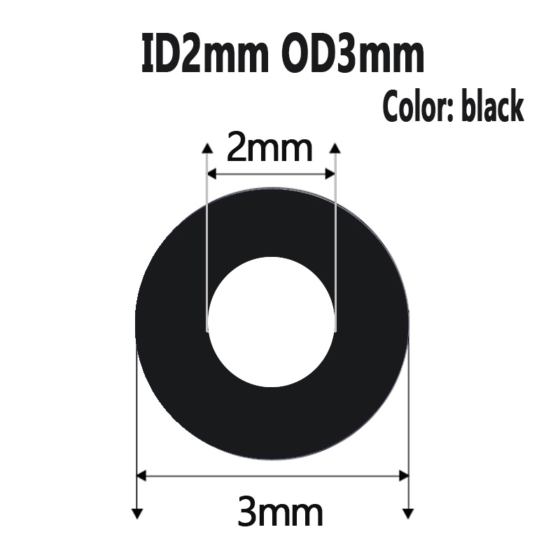 PTFE Tubing – 1 Meter Length – 2mm ID X 3mm OD – For 3D Printers, Bowden Tubes, Fluid Transfer