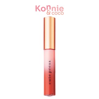 Cute Press Nonstop Beauty Matte Lock Liquid Lip #03 Coral Reef คิวท์ เพรส ลิควิดลิปสติกเนื้อแมทสูตรพิเศษ.