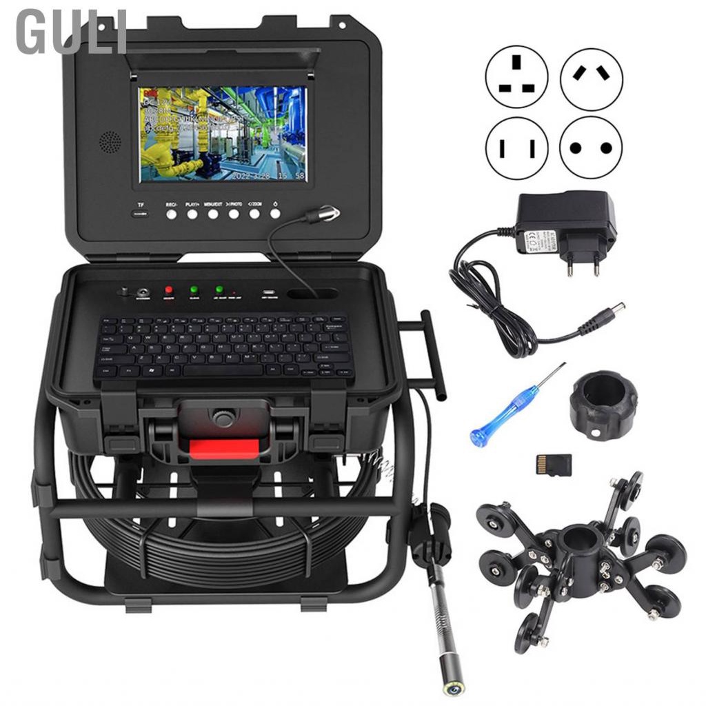 Guli Endoscope Built in Rechargeable Inspection Borescope for