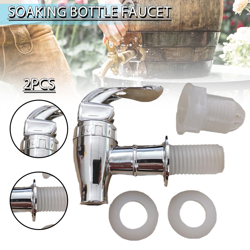 Water Bottle Jug Spigot Spout Replacement Beverage Lever Pour Dispenser