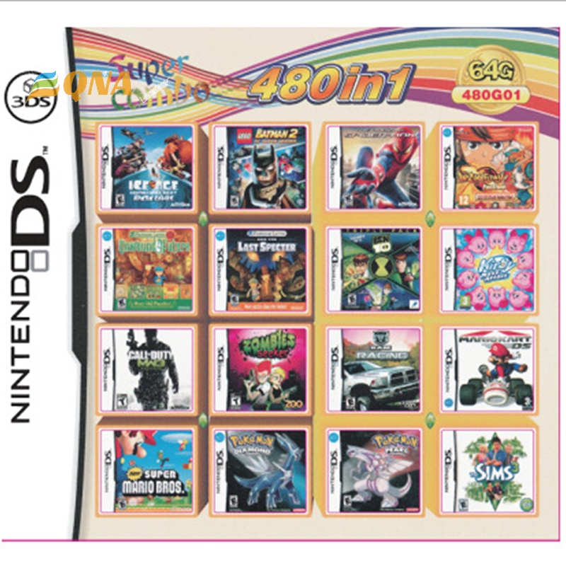 [QNA] ใหม่ การ์ดตลับเกม สําหรับ Nintendos DS 3DS 2DS Super Combo Multi ...