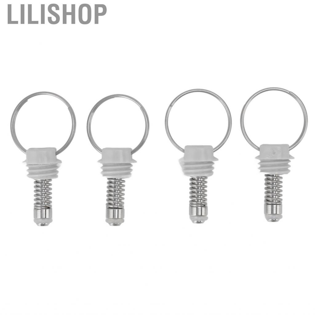 4Pcs Ball Lock Keg Pressure Relief Valve Stainless Steel Lid